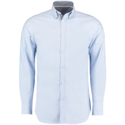 Clayton & Ford contrast Oxford shirt long sleeve (tailored fit) Thumbnail