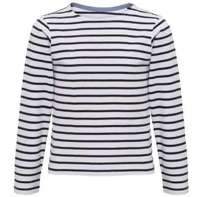 Kids Marinière coastal long sleeve tee Thumbnail