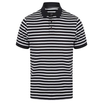 Striped Jersey polo shirt Thumbnail