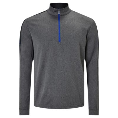 Stretch waffle pullover Thumbnail