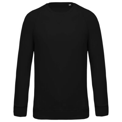 Men's organic cotton crew neck raglan sleeve sweatshirt Thumbnail