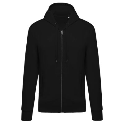 Men’s organic full zip hooded sweatshirt Thumbnail