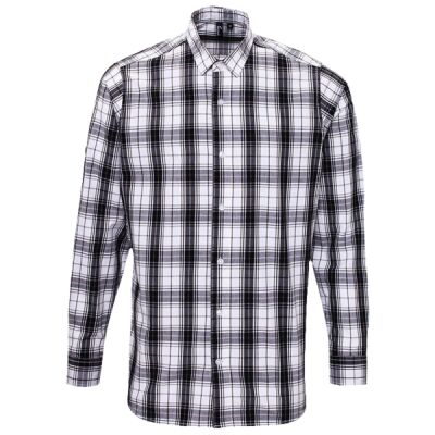 Ginmill check cotton long sleeve shirt Thumbnail