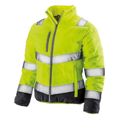 Women's soft padded safety jacket Thumbnail