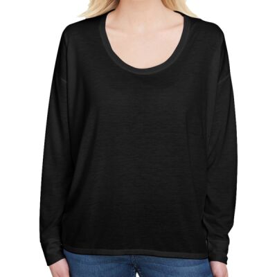 Women's freedom long sleeve tee Thumbnail