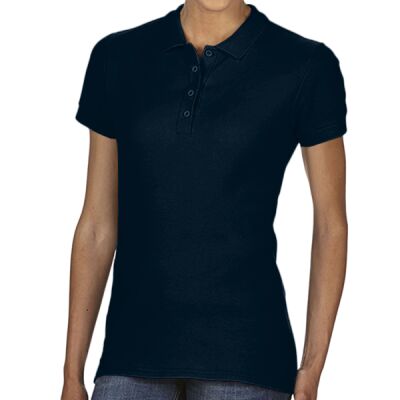 Women's softstyle double piqué polo Thumbnail