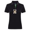 Best Selling Women's contrast polo Thumbnail