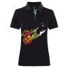 Best Selling Women's contrast polo Thumbnail
