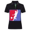 Best Selling Women's contrast polo Thumbnail