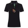 Best Selling Women's contrast polo Thumbnail