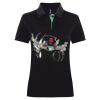 Best Selling Women's contrast polo Thumbnail