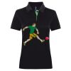 Best Selling Women's contrast polo Thumbnail