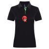 Best Selling Women's contrast polo Thumbnail