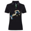 Best Selling Women's contrast polo Thumbnail