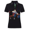 Best Selling Women's contrast polo Thumbnail