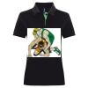 Best Selling Women's contrast polo Thumbnail