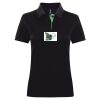 Best Selling Women's contrast polo Thumbnail