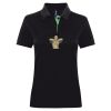 Best Selling Women's contrast polo Thumbnail