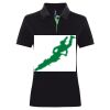 Best Selling Women's contrast polo Thumbnail
