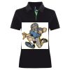 Best Selling Women's contrast polo Thumbnail