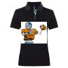 Best Selling Women's contrast polo Thumbnail