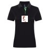 Best Selling Women's contrast polo Thumbnail
