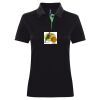 Best Selling Women's contrast polo Thumbnail