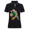 Best Selling Women's contrast polo Thumbnail