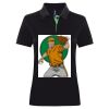 Best Selling Women's contrast polo Thumbnail