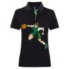 Best Selling Women's contrast polo Thumbnail