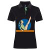 Best Selling Women's contrast polo Thumbnail
