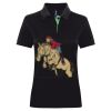 Best Selling Women's contrast polo Thumbnail