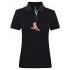 Best Selling Women's contrast polo Thumbnail