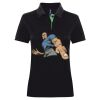 Best Selling Women's contrast polo Thumbnail
