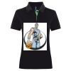 Best Selling Women's contrast polo Thumbnail