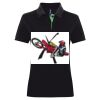 Best Selling Women's contrast polo Thumbnail