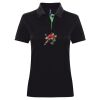 Best Selling Women's contrast polo Thumbnail