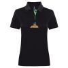 Best Selling Women's contrast polo Thumbnail