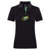 Best Selling Women's contrast polo Thumbnail