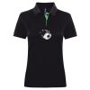 Best Selling Women's contrast polo Thumbnail