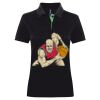 Best Selling Women's contrast polo Thumbnail