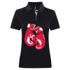 Best Selling Women's contrast polo Thumbnail