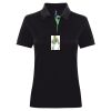 Best Selling Women's contrast polo Thumbnail