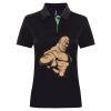 Best Selling Women's contrast polo Thumbnail