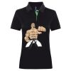 Best Selling Women's contrast polo Thumbnail