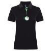 Best Selling Women's contrast polo Thumbnail