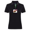 Best Selling Women's contrast polo Thumbnail