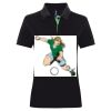 Best Selling Women's contrast polo Thumbnail
