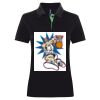 Best Selling Women's contrast polo Thumbnail
