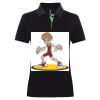 Best Selling Women's contrast polo Thumbnail